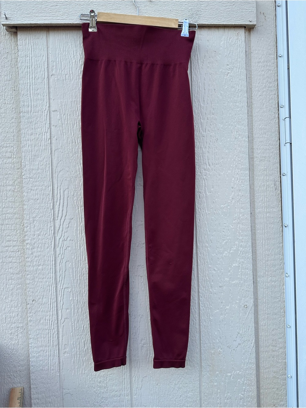 Zella High-Waist Burgundy Leggings